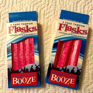 Liquor flask, funny joke hidden in plain sight to smuggle your booze